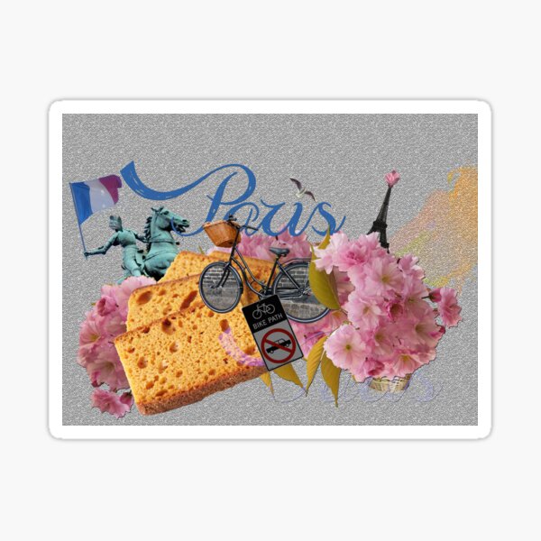 Paris! Paris! Sticker