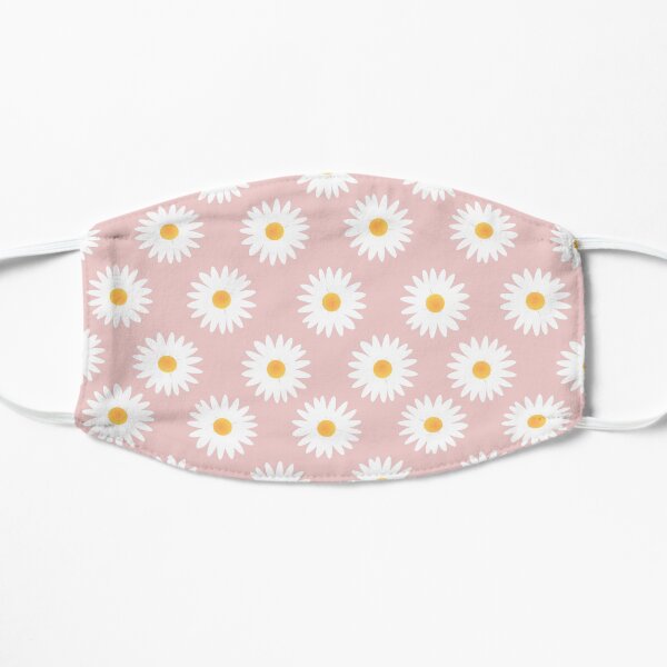 Quartz rose daisy pattern Mascarilla