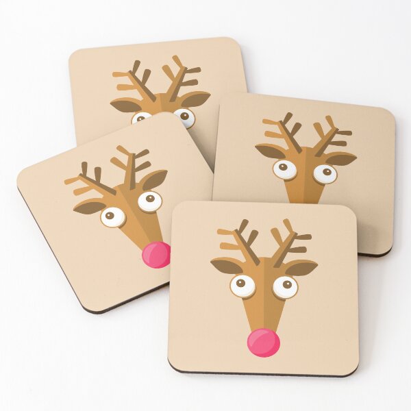 Item preview, Reindeer with red nose Christmas gift designed and sold by MarlowLoom.