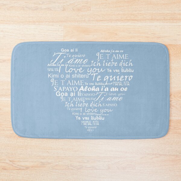 Item preview, Heart I love you in other languages designed and sold by Pendientera.