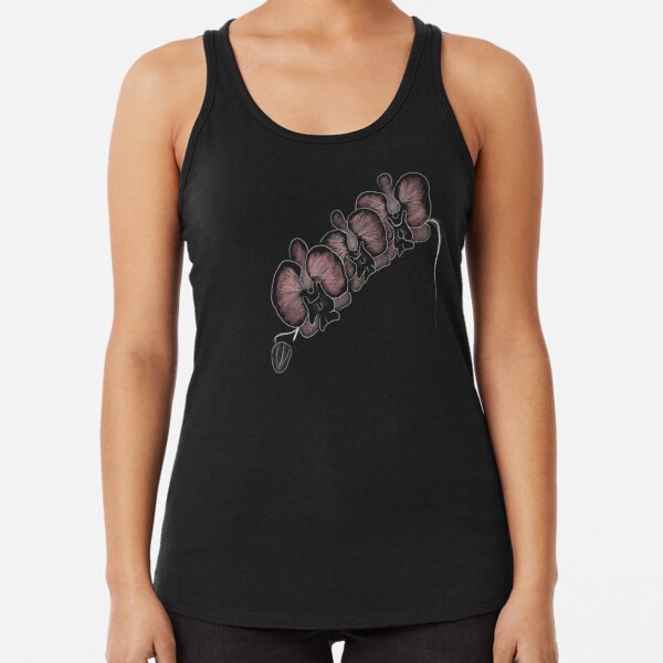Orchids in the Night Racerback Tank Top