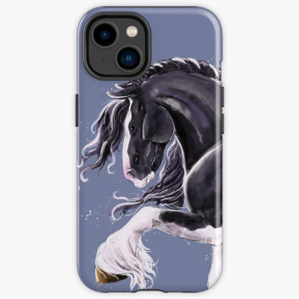 Gypsy cob horse  iPhone Tough Case