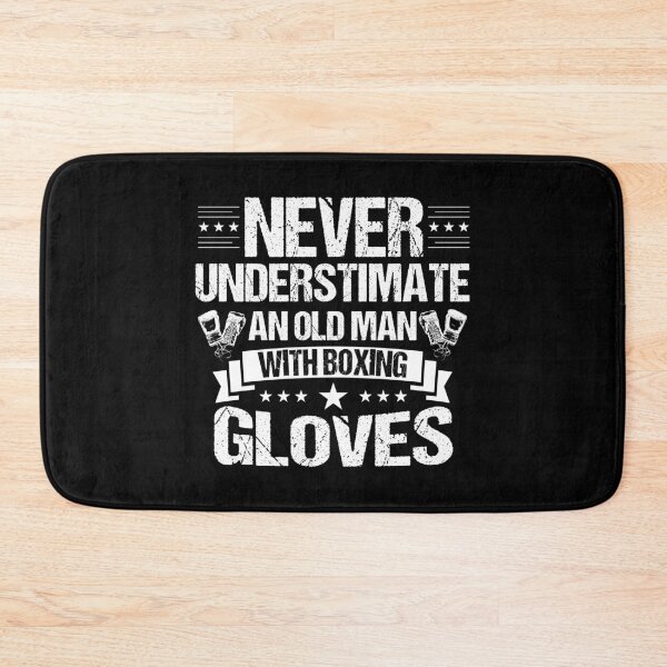 Item preview, Boxing Sport Never Underestimate An Old Man With Boxing Gloves designed and sold by haselshirt.