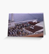 World Cruise 1972 Greeting Card