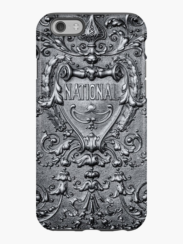 Thumbnail 1 of 4, iPhone Case, Silver Flourish designed and sold by Caitlyn Grasso.