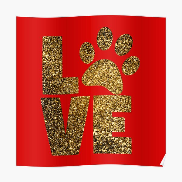 "paw print illustration" Poster for Sale by bestoffers Redbubble