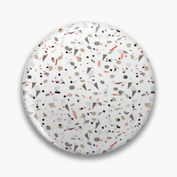 Item preview, Terrazzo floor tile abstract handcrafted seamless pattern designed and sold by Lucia-Fox.