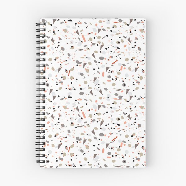 Item preview, Terrazzo floor tile abstract handcrafted seamless pattern designed and sold by Lucia-Fox.