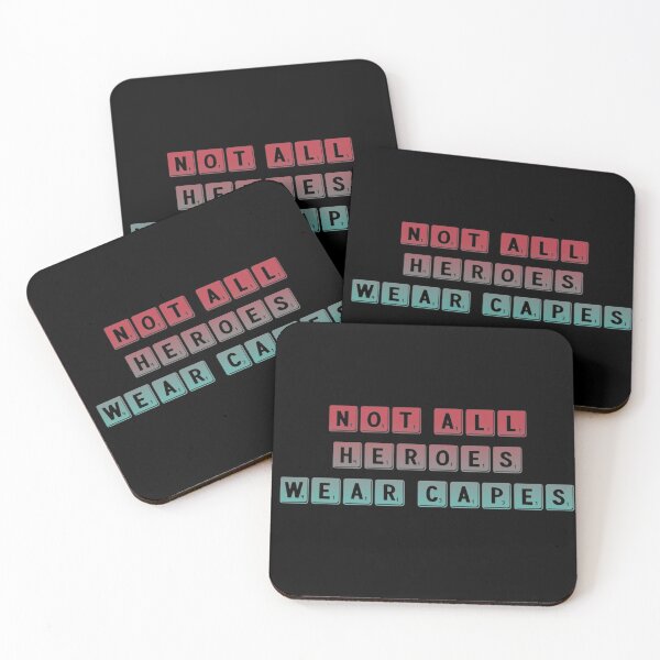 Item preview, Not All Hereos Wear Capes designed and sold by Ouaday.