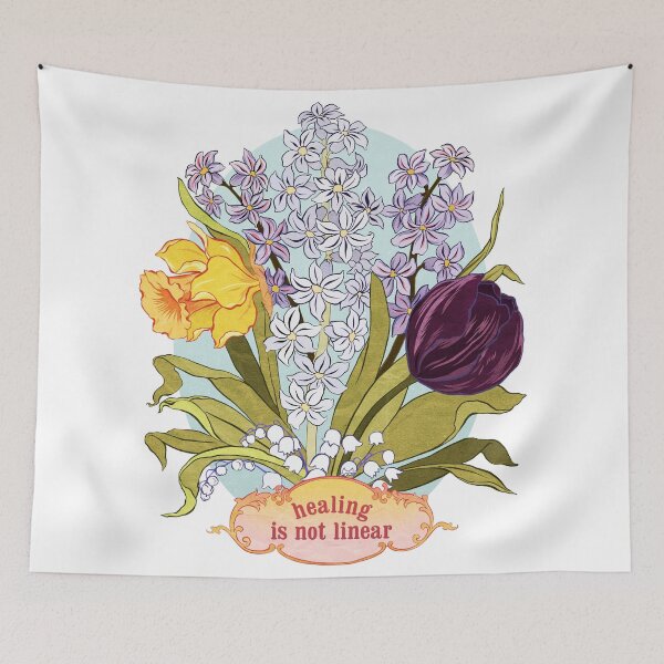 Item preview, Healing Is Not Linear designed and sold by fabfeminist.
