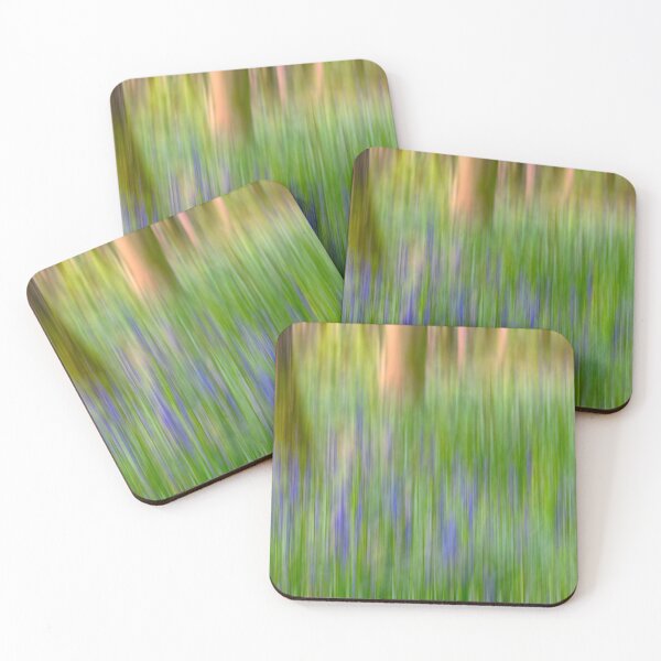Item preview, Bluebells in Woods Abstract designed and sold by derekbeattie.