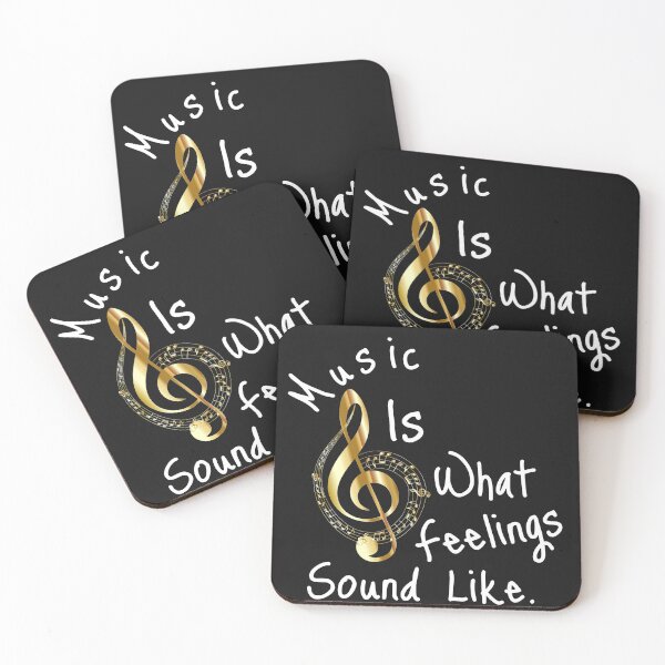 Item preview, Music Is What Feelings Sound Like designed and sold by alyedel.