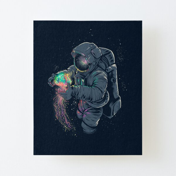 Jellyspace Canvas Mounted Print