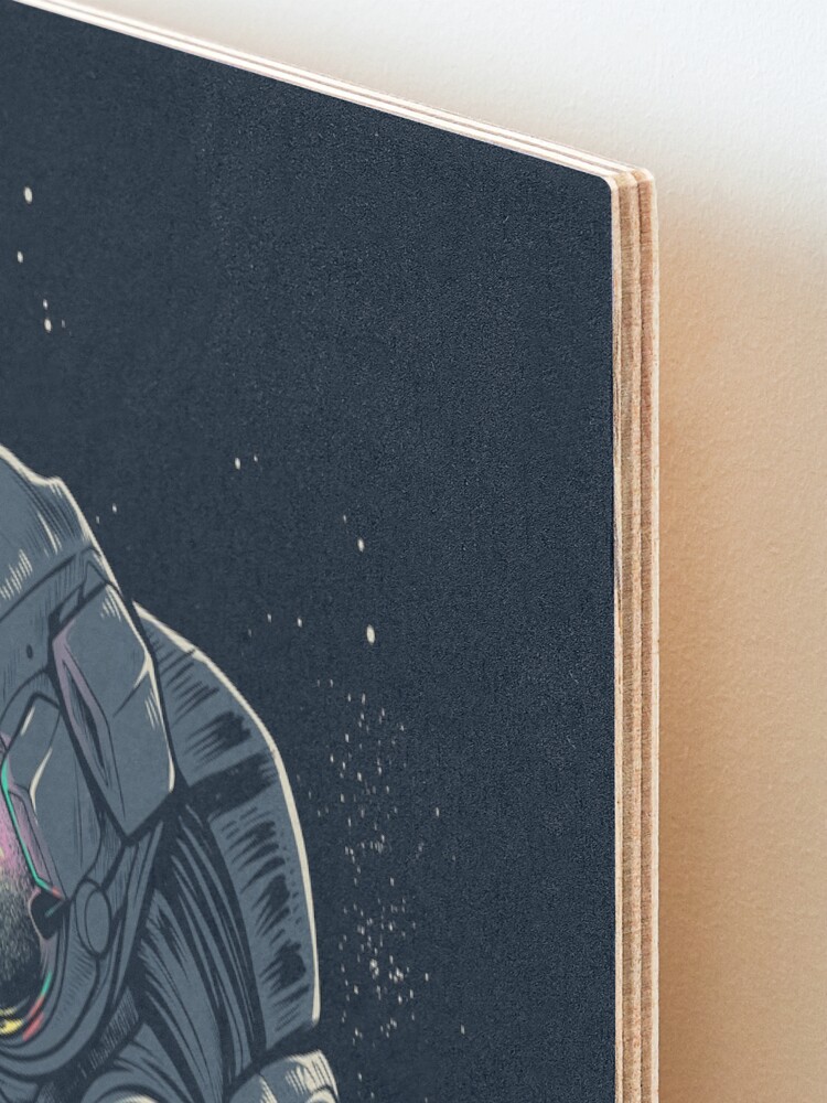 Alternate view of Jellyspace Mounted Print