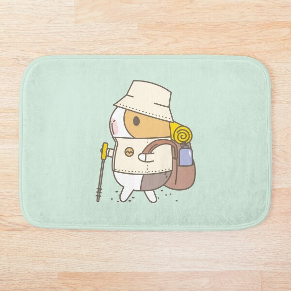 Bubu the Guinea Pig, Hiking Bath Mat