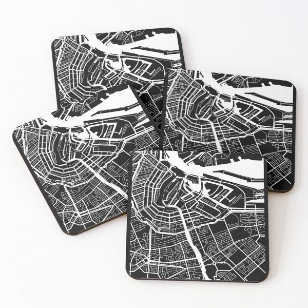 Item preview, Map of Amsterdam designed and sold by miketea.