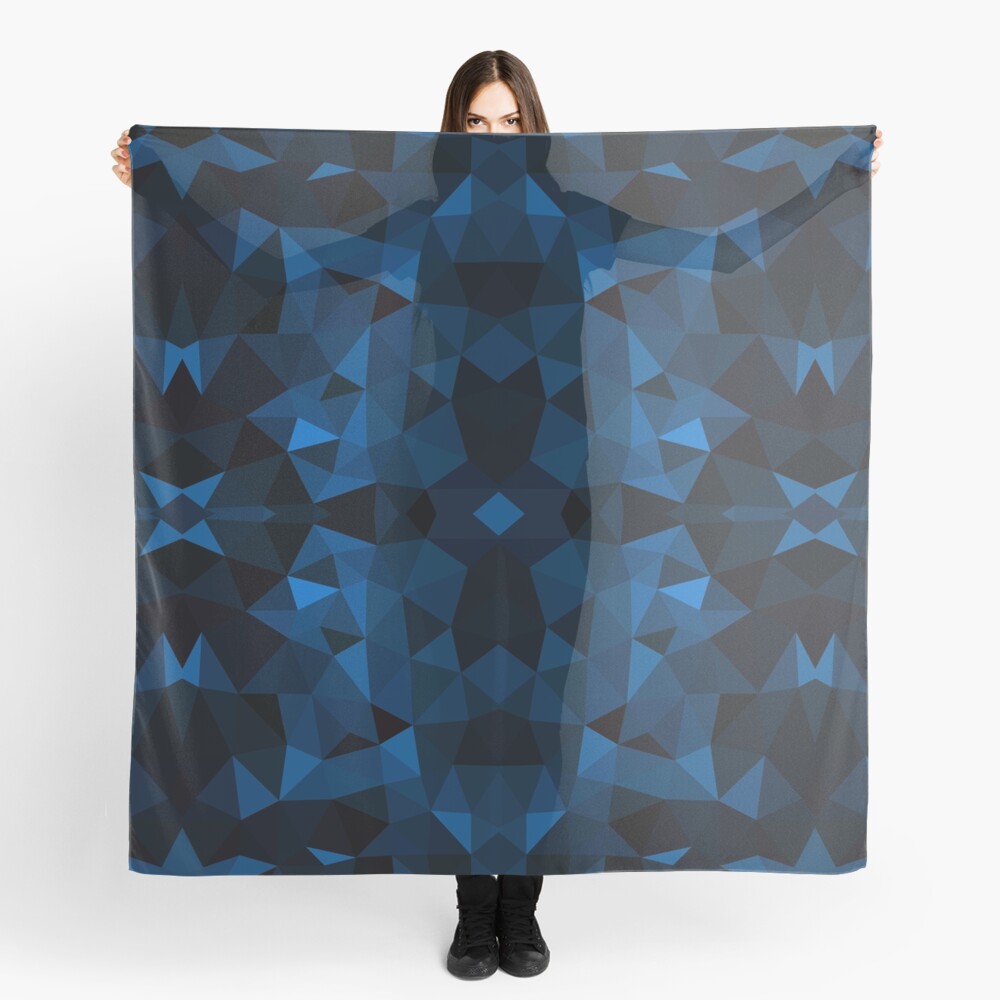 Midnight Tribal Scarf