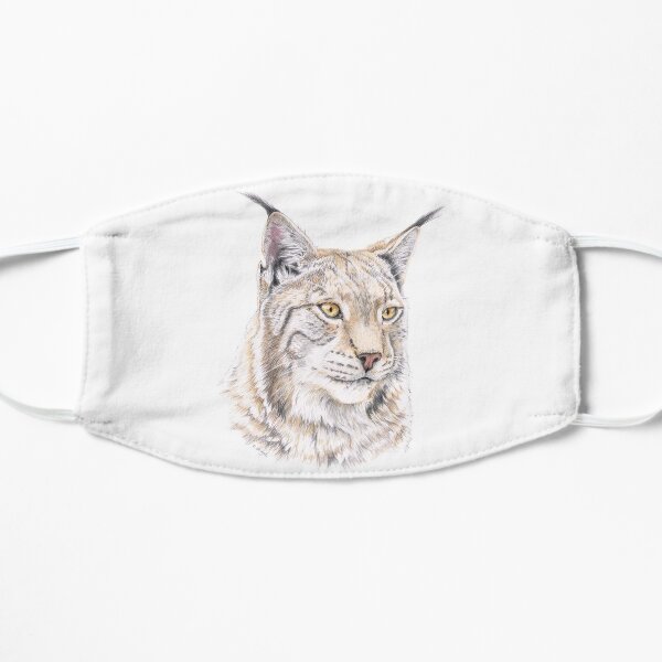 Lynx - Colored Pencil Mask