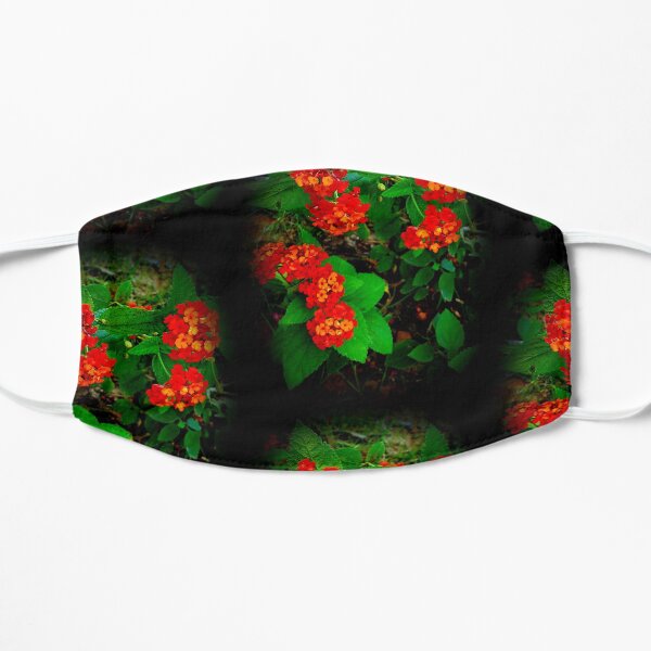 Red Latana Flat Mask