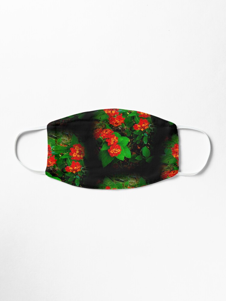 Alternate view of Red Latana Mask