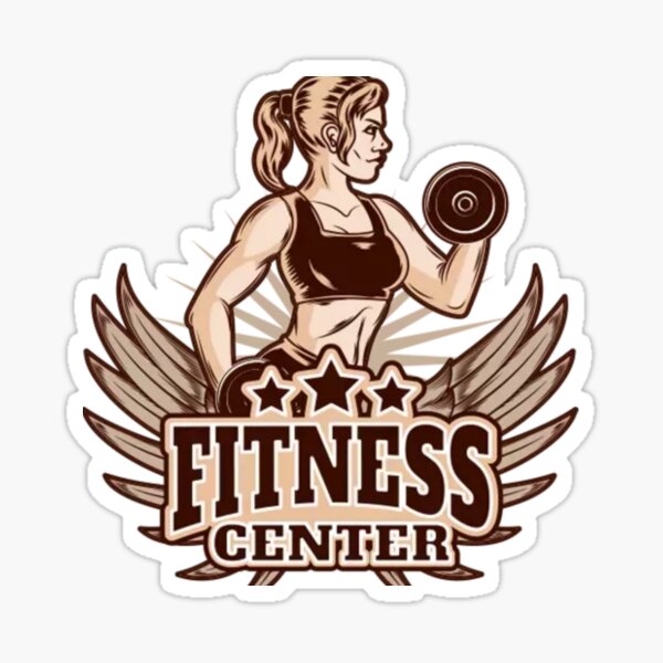 Fitness Center Stickers for Sale