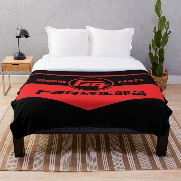 Vintage Toyota Parts Throw Blanket