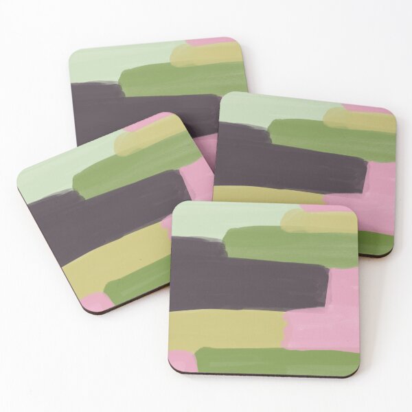 Item preview, Pink and Green Stripes designed and sold by 12Stones.