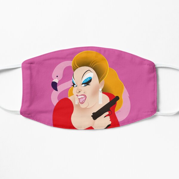 Divinely pink Flat Mask