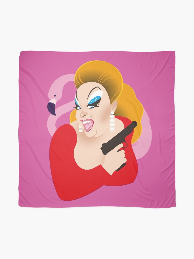 Alternate view of Divinely pink Scarf