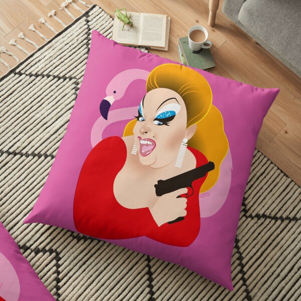 Divinely pink Floor Pillow