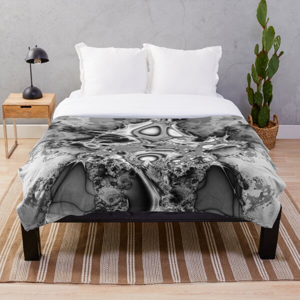 Item preview, Ink Explosion Black and White Pattern Abstract Art  designed and sold by RootSquare.