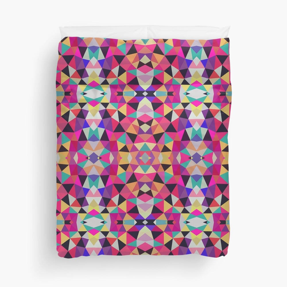 Neon Mess Tribal Duvet Cover