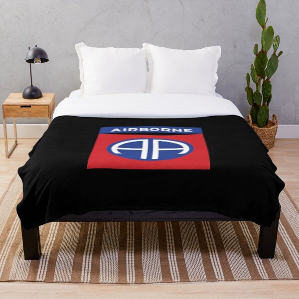 82nd Airborne Division Throw Blanket