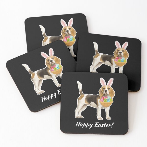 Item preview, Easter Beagle Dog with Bunny Ears designed and sold by EstelleStar.