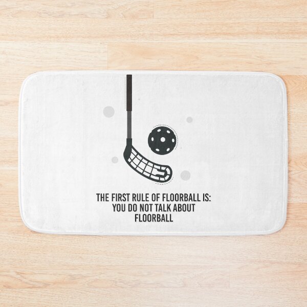 Item preview, First Rule of Floorball Unihockey Salibandy  designed and sold by NeXore.