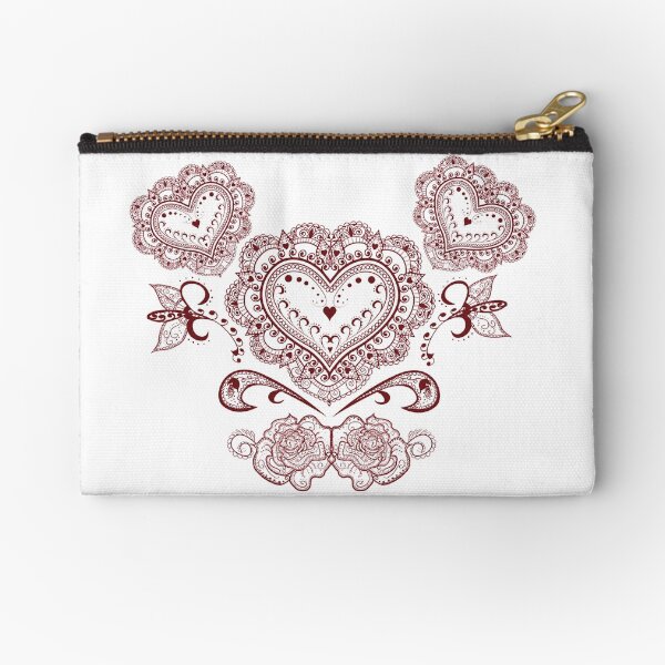 Valentine Romance Zipper Pouch