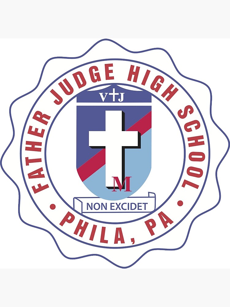 "Father Judge White Logo" for Sale by BryceWhiite Redbubble