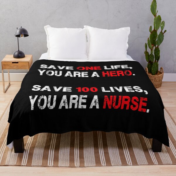 Item preview, Save 100 lives - nurse saying designed and sold by Lenny Stahl.