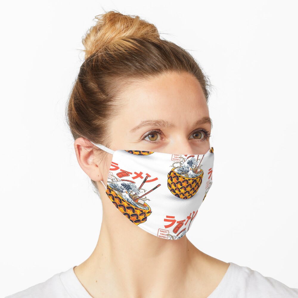 Great vibes ramen Mask