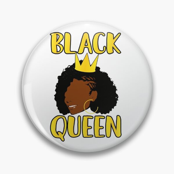 Item preview, Black Queen With Afro & Crown designed and sold by blackartmatters.