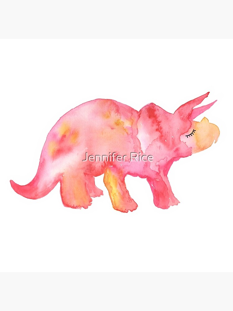 pink triceratops toy