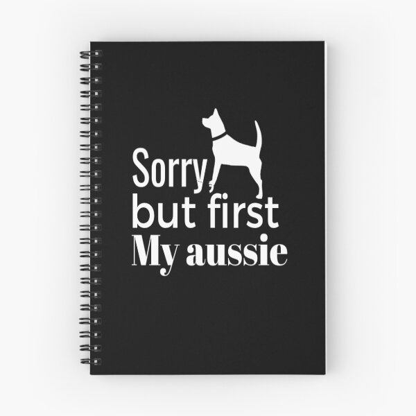 Artikelvorschau, Tut mir leid, aber zuerst mein Aussie Lustiger Aussie Hoodie oder T-Shirt - Mein Hund ist ein Ausshole mit süßer Hundesilhouette - Aussie Mama Tee - Australischer Schäferhund - Geschenk für Hundemama bestes Geschenk für Mama entworfen und verkauft von Chamssou.
