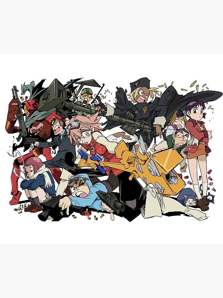 "FLCL - Group Shot" Poster for Sale by PopNiche20202 | Redbubble