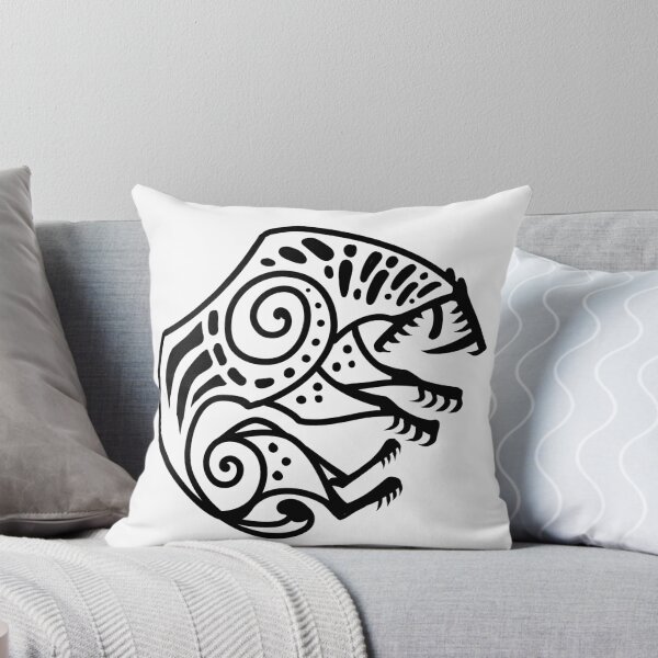 Item preview, Smilodon Glyph Black designed and sold by PaleoPanthera.