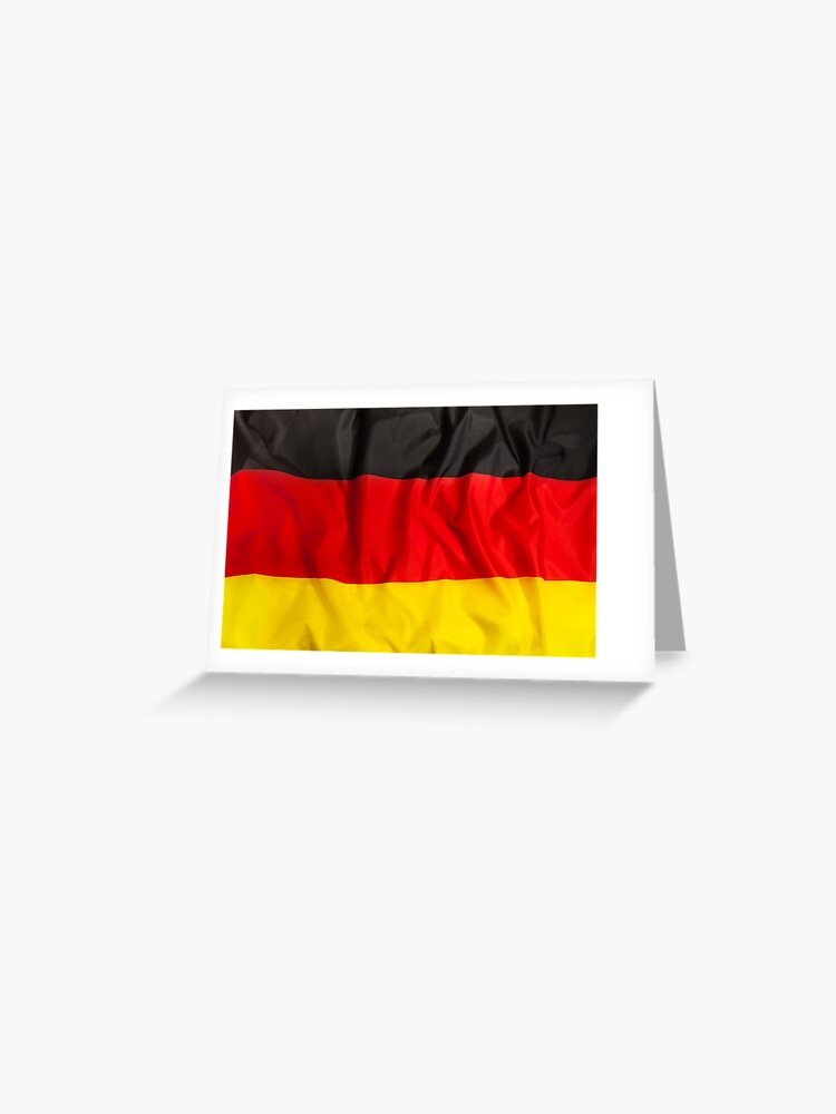 Germany Flag Deutschland Flagge Greeting Card for Sale by