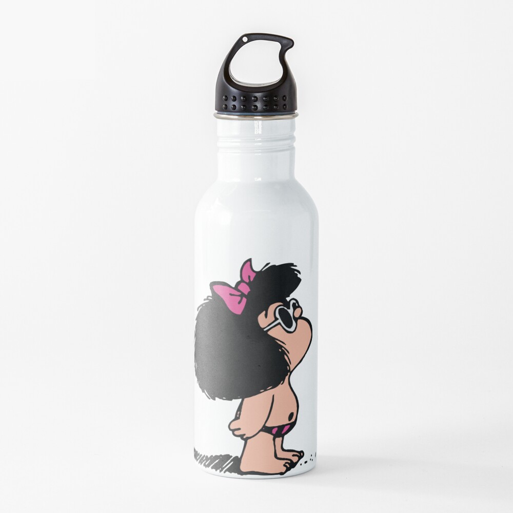 Mafalda with swimsuit Water Bottle