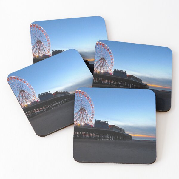 Item preview, Blackpool Central Pier At Sunset  designed and sold by Andrew Morrell.