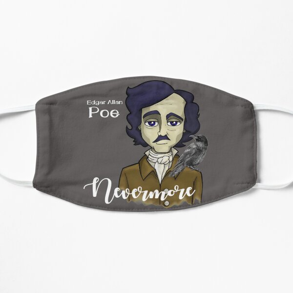 Edgar Allan Poe Flat Mask