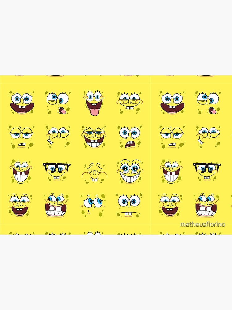 "Spongebob" Mask by matheusfiorino Redbubble