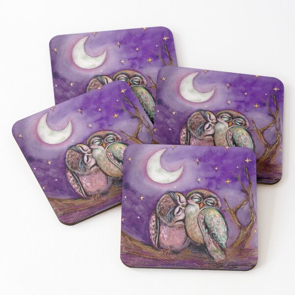 Item preview, Owls in love designed and sold by Pendientera.